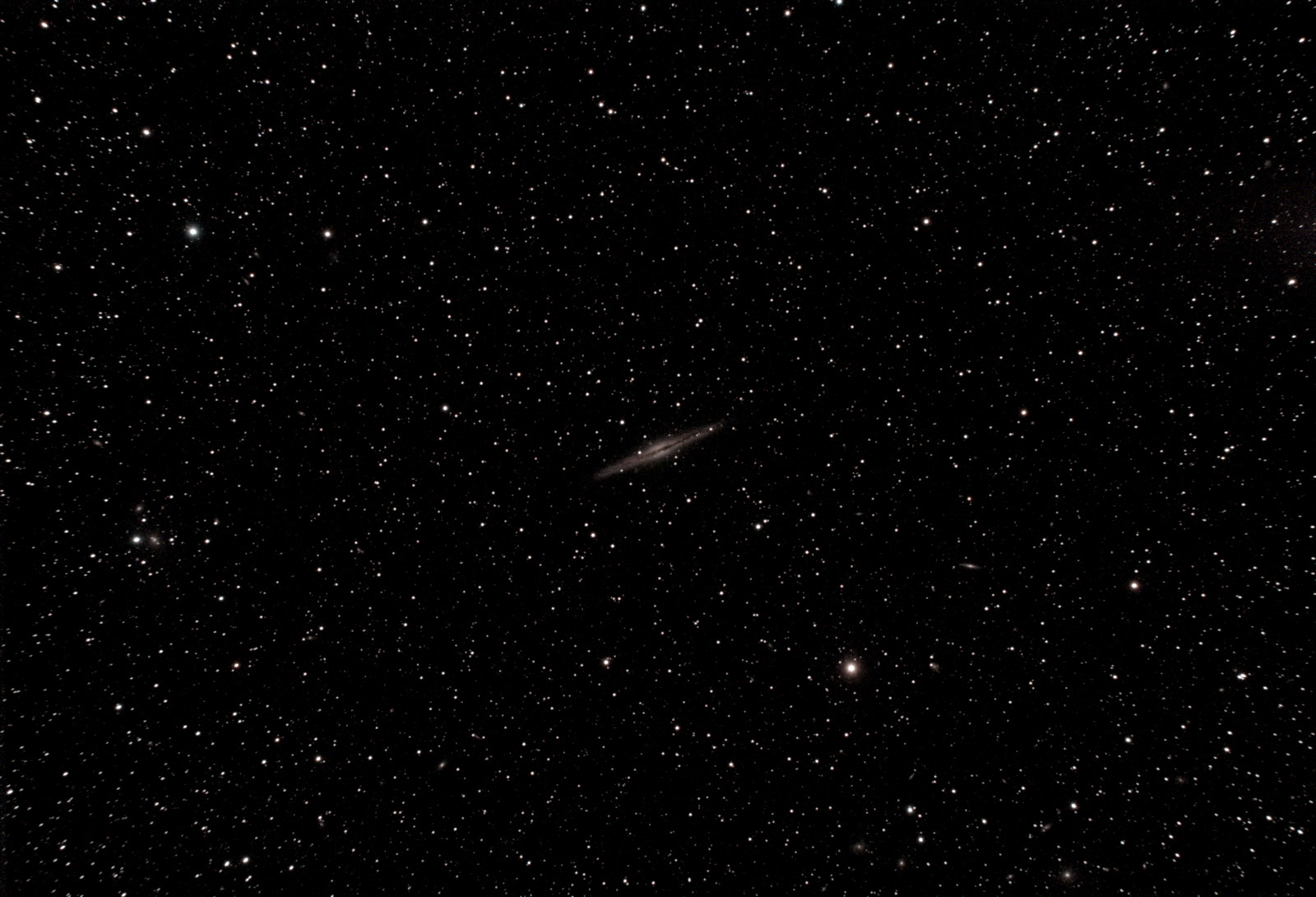 NGC891 with 38 subs