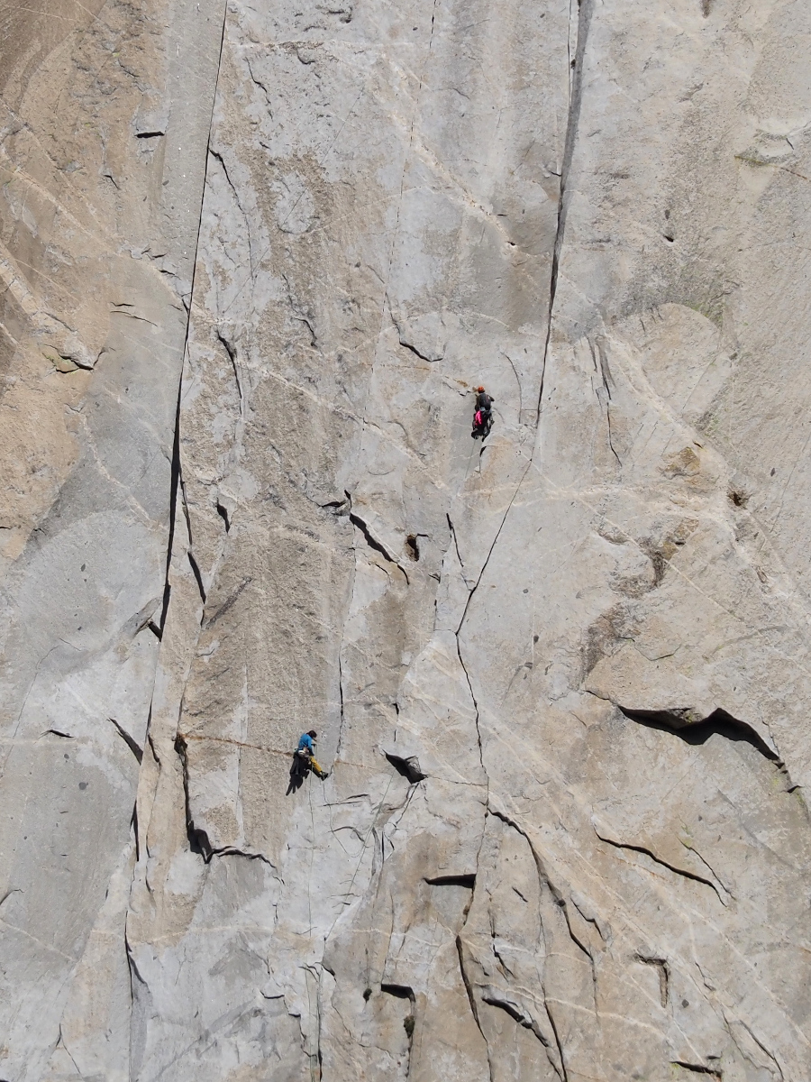 Climbers on El Cap